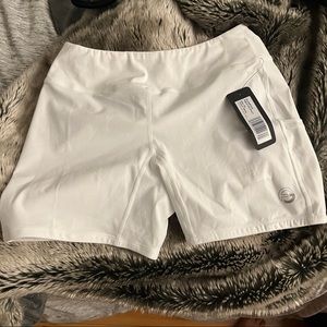 Foray - Sneaky Pocket Short - White XS - golf tennis